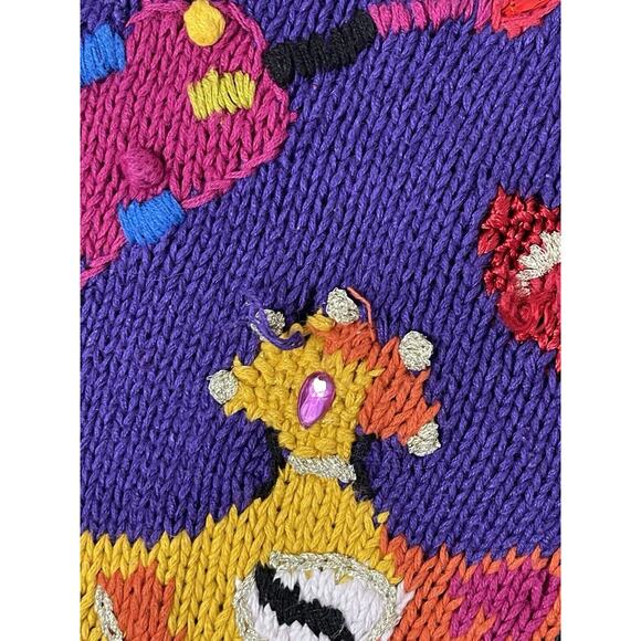 CHAUS Woman vintage novelty pullover long sleeve sweater 2X Volup - Picture 8 of 12